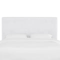 Tribeca Velvet Headboard - White