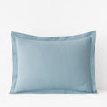 Luxe Ultra-Cozy Cotton Velvet Flannel Sham Cloud Blue, King