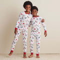 Family Printed Peruvian Cotton Kid's Pajama Set - Holiday Paws, 2T