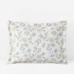 Whispering Garden Premium Smooth Wrinkle-Free Sateen Sham - Gray Multi, Standard