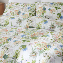 Tania Floral Premium Smooth Wrinkle-Free Sateen Sham - Ivory Multi, Euro