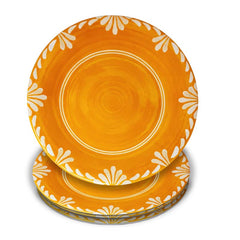 Paloma Dinner Plates, Set of 4 - Orange