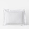 Dorset Stripe Luxe Smooth Egyptian Cotton Sateen Sham - Taupe, King