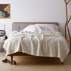 Organic Cotton Blanket - Natural, Full