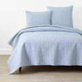 Yarn-Dyed Bengal Stripe Quilt - Blue, King/Cal. King