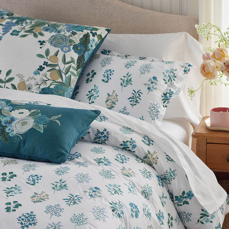Hawthorne Classic Cool Cotton Percale Sham - Teal, Euro