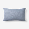 Texture Decorative Lumbar Pillow Cover - Dusty Blue, 12 in. x 21 in.