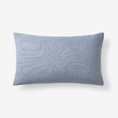 Texture Decorative Lumbar Pillow Cover - Dusty Blue, 12 in. x 21 in.