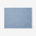 Solid Fringe Placemats, Set of 4 - Pale Blue