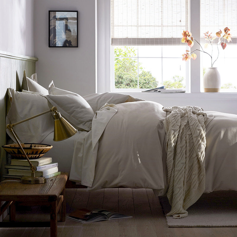Luxe Ultra-Cozy Cotton Velvet Flannel Fitted Bed Sheet Platinum, Full