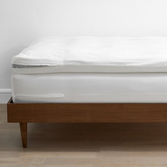Organic Cotton Sateen Mattress Topper Protector - Twin XL