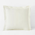 Classic Cool Cotton Percale Sham - Cream, Euro