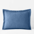 Putnam Cotton Matelassé Sham - Denim