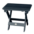 Adirondack Folding Side Table -  Navy