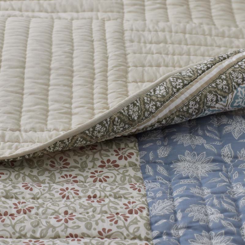 Anvitha Patchwork Quilted Sham - Multi, Standard