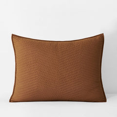 Voile Sham - Rust, King