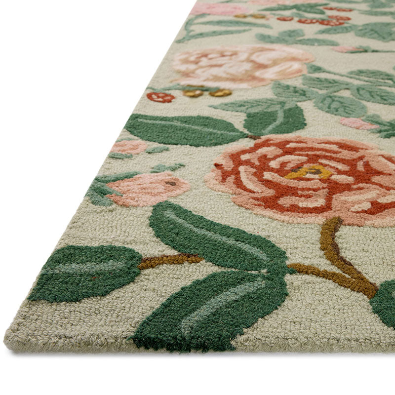 Highgrove Wool Rug - Mint, 7' 9" x 9' 9"
