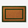 Border Coir Doormat - Green, 24 in. x 36 in.