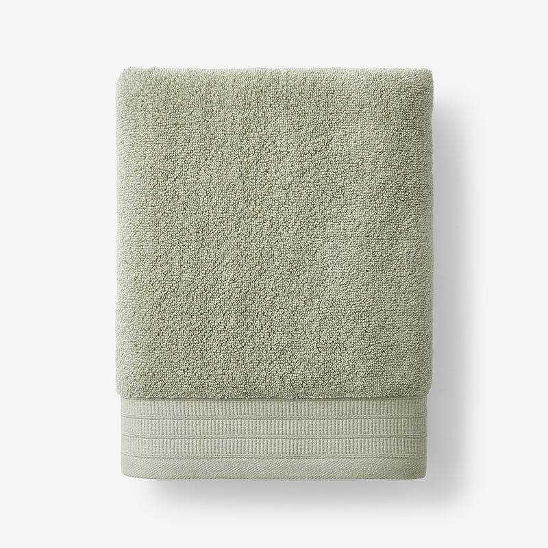 Plush Spa Solid Bath Towel - Willow