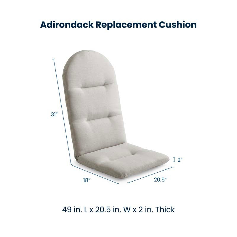 Adirondack Chair Cushion - Voyage Dune II