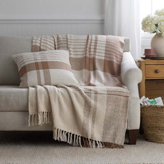 Textured Boucle Throw - Clay