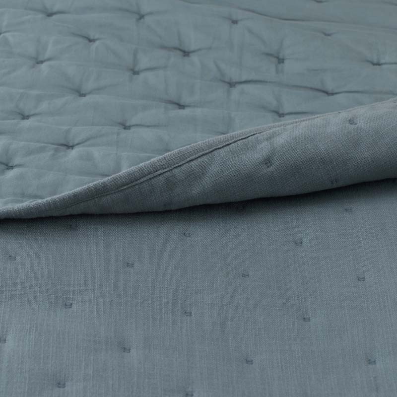 Petite Tufted Quilt - Mineral, Twin/Twin XL