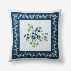 Suhana Decorative Square Pillow Cover - Blue, 20 in. x 20 in.