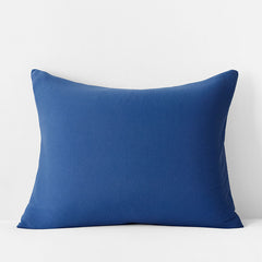 T-Shirt Soft Jersey Knit Sham - Smoke Blue, Standard