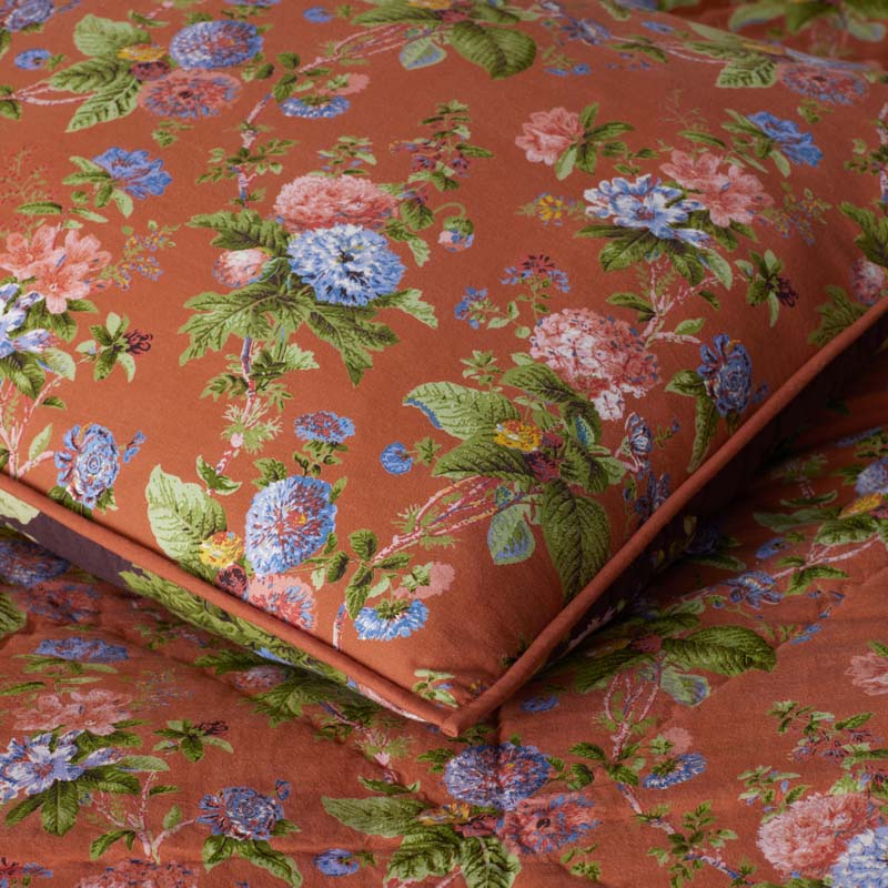 Veena Reversible Quilted Sham - Brown, Standard
