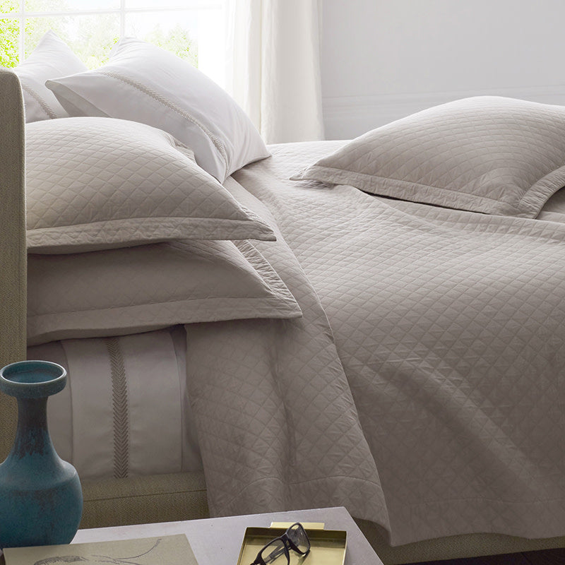 Norfolk Premium Smooth Egyptian Cotton Sateen Sham - Taupe, King