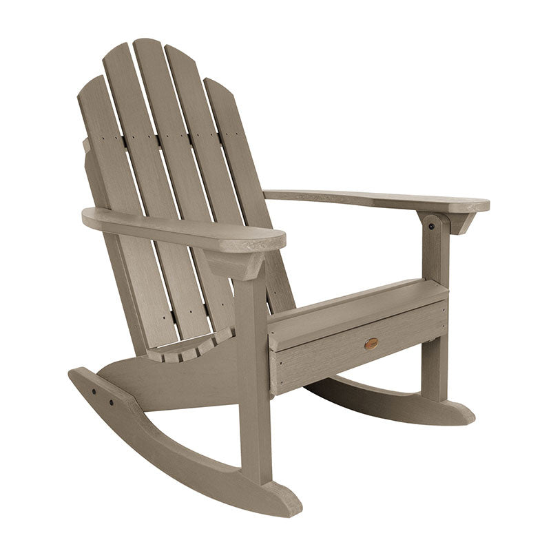 Adirondack Rocking Chair - Brown