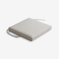 Replacement Knife Edge Chair Cushion - Silver, 20 in. x 20 in.