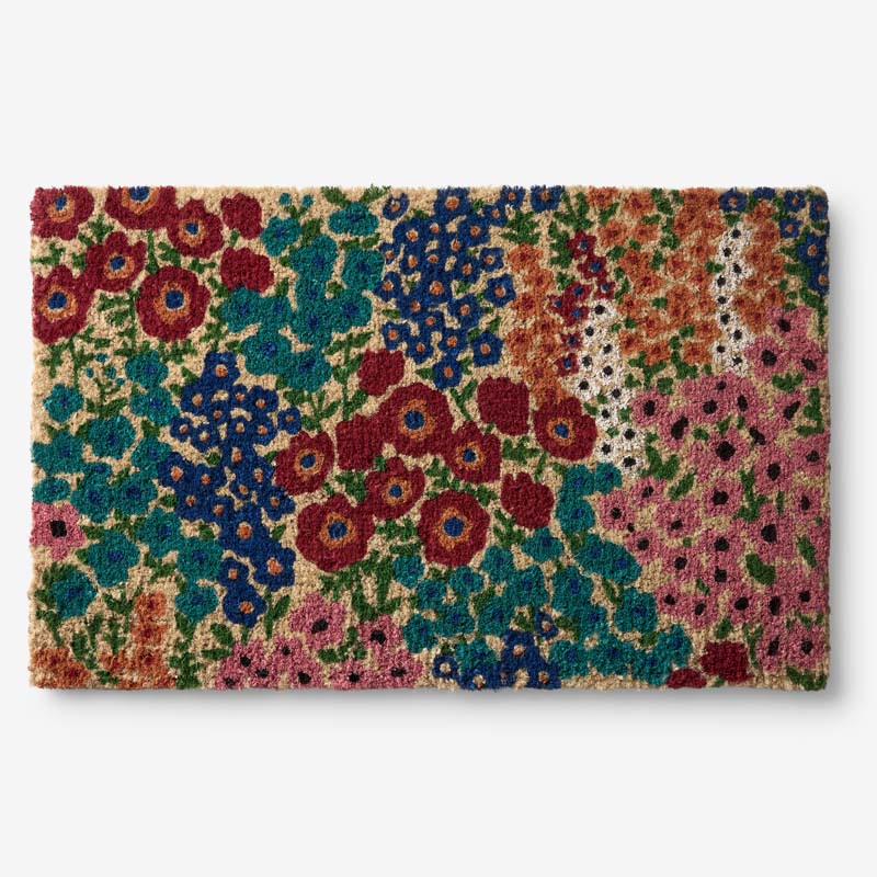 Summer Novelty Coir Doormat - Flower, 24 in. x 36 in.