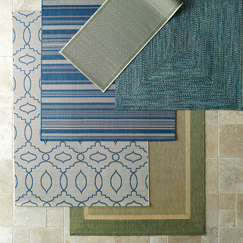 Opal Indoor/Outdoor Rug - Smoke, 2' x 3'