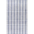 Handwoven Checked Plaid Performance Rug - Blue, 8' x 10'