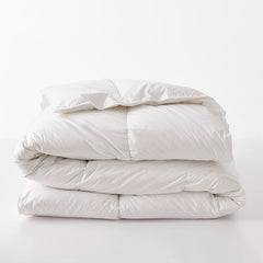 Premium Organic Cotton, Down Extra Warmth Comforter - White, Full