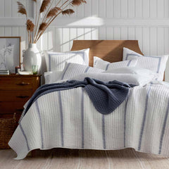 Rishika Quilted Sham - White, King