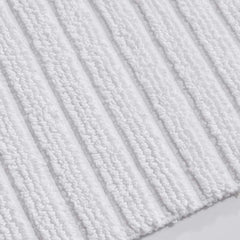 Textured Handwoven Cotton Bath Rug - Stripe, 17 in. x 24 in.