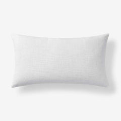 Texture Decorative Lumbar Pillow Cover - White, 12 in. x 21 in.