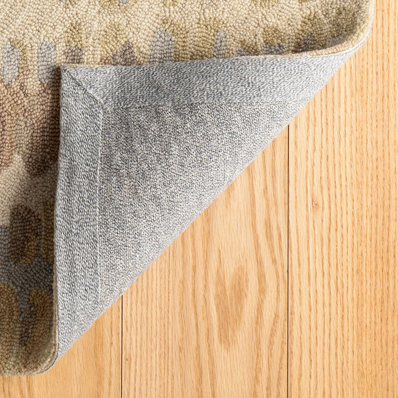 Paint Chip Hand Hooked Wool Rug - Natural, 5' x 8'