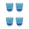 Palazzioi Tumblers, Set of 4 - Teal, Small