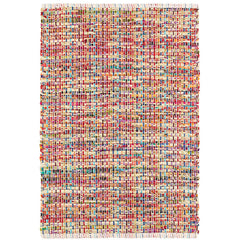 Vista Chindhi Handwoven Cotton Rug - Multi, 2' 6" x 8' Runner