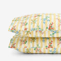 Amelia Classic Cool Cotton Percale Pillowcase Set - Buttercup, Standard