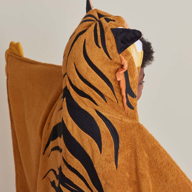 Hooded Towel - Roaring Tiger