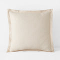 Clemencia Classic Cool Cotton Percale Sham - Geo Peach Blossom, Euro
