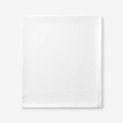 Premium Smooth Supima® Cotton Wrinkle-Free Sateen Flat Bed Sheet - White, Twin/Twin XL