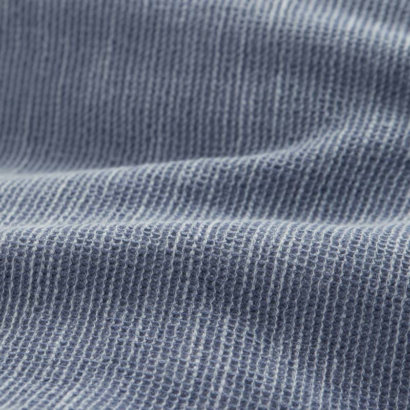 Mini Waffle Duvet Cover - Denim Blue, Full/Queen