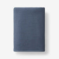 Waffle Bath Towel - Denim Blue
