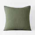 Voile Sham - Dark Olive, Euro