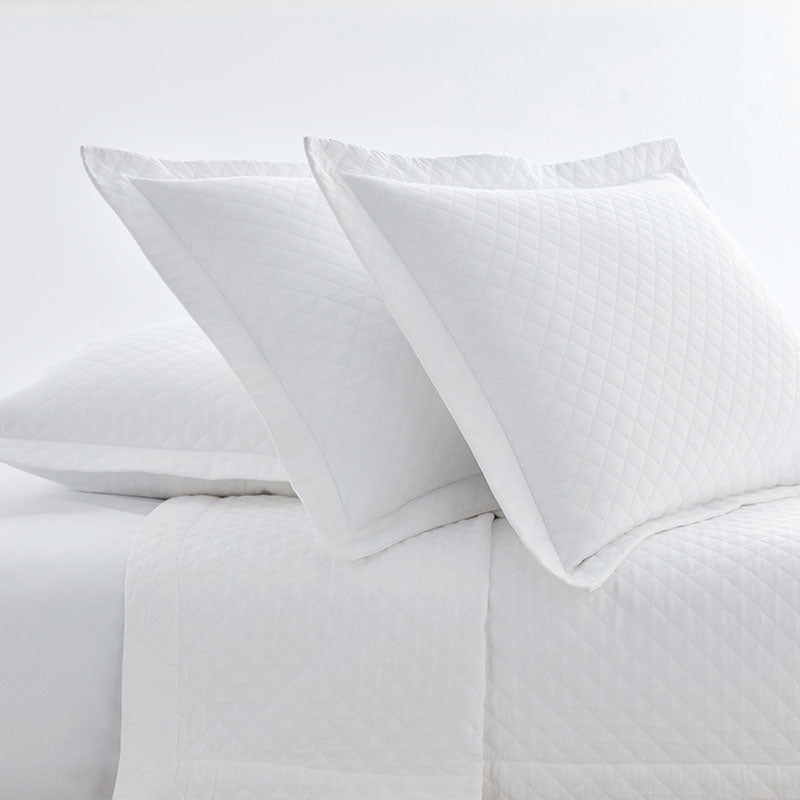 Norfolk Premium Smooth Egyptian Cotton Sateen Sham - White, Standard